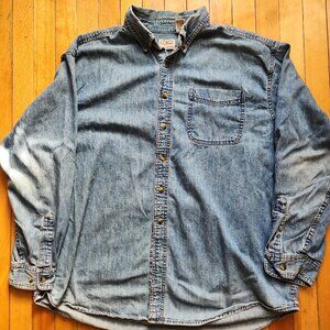 L.L.Bean Denim Button-Down